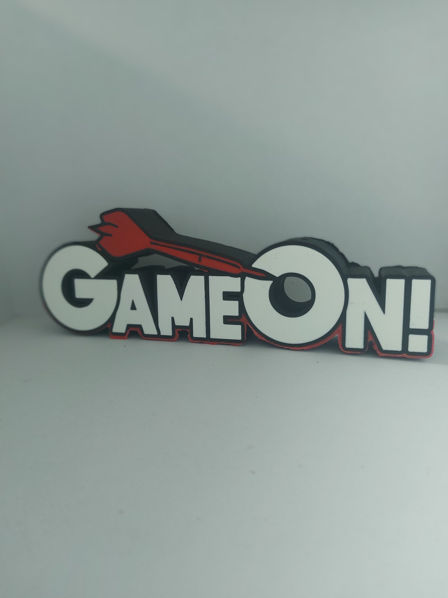 Game On ! Dart Holder And Sign With Lights