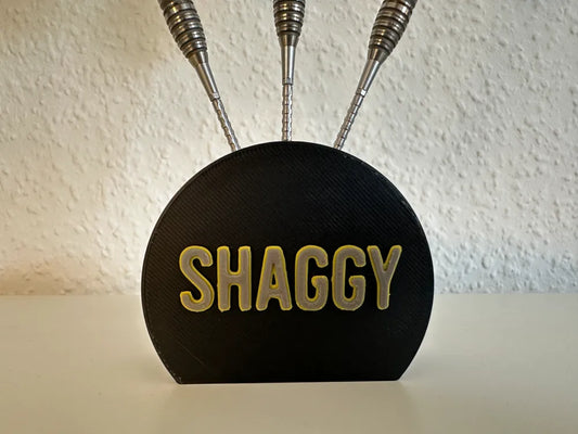 Scott Williams "SHAGGY" Darts Display Stand